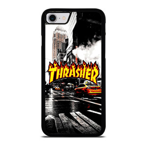 THRASHER SKATEBOARD NEW YORK LOGO iPhone SE 2022 Case Cover THRASHER SKATEBOARD NEW YORK LOGO iPhone SE 2022 Case Cover