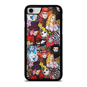 TIM BURTON HORROR MOVIE COLLAGE iPhone SE 2022 Case Cover TIM BURTON HORROR MOVIE COLLAGE iPhone SE 2022 Case Cover