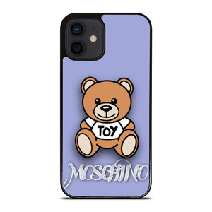 MOSCHINO TOY PURPLE  iPhone 12 Mini Case Cover MOSCHINO TOY PURPLE  iPhone 12 Mini Case Cover