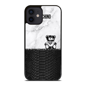 MOSCHINO TOY SNAKE SKIN  iPhone 12 Mini Case Cover MOSCHINO TOY SNAKE SKIN  iPhone 12 Mini Case Cover