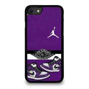 AIR JORDAN PURPLE LOGO iPhone SE 2020 Case Cover AIR JORDAN PURPLE LOGO iPhone SE 2020 Case Cover