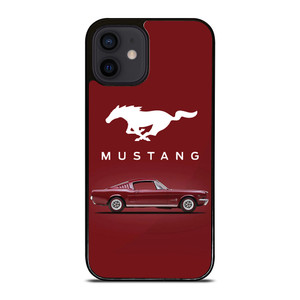 MUSTANG FASTBACK LOGO  iPhone 12 Mini Case Cover MUSTANG FASTBACK LOGO  iPhone 12 Mini Case Cover