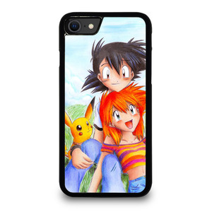 ASH MISTY PIKACHU POKEMON iPhone SE 2020 Case Cover