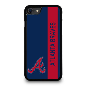 ATLANTA BRAVES BASEBALL STRIPE SYMBOL iPhone SE 2020 Case Cover
