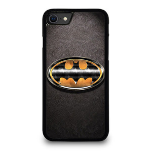 BATMAN EMBLEM LEATHER iPhone SE 2020 Case Cover