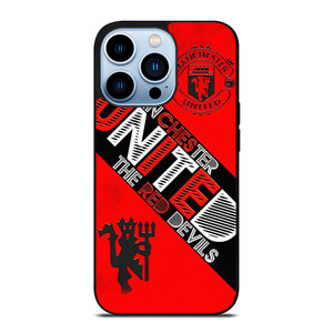 MANCHESTER UNITED THE RED DEVILS iPhone 13 Pro Max Case Cover MANCHESTER UNITED THE RED DEVILS iPhone 13 Pro Max Case Cover