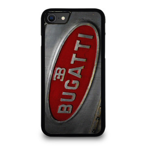 BUGATTI METAL LOGO iPhone SE 2020 Case Cover BUGATTI METAL LOGO iPhone SE 2020 Case Cover