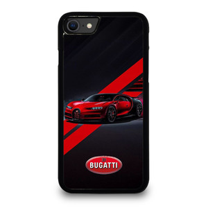 BUGATTI SUPER CAR RED LOGO iPhone SE 2020 Case Cover BUGATTI SUPER CAR RED LOGO iPhone SE 2020 Case Cover