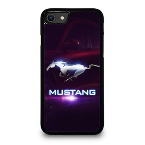 FORD MUSTANG LOGO METAL EMBLEM iPhone SE 2020 Case Cover