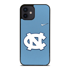 NORTH CAROLINA TAR HEELS NIKE ICON iPhone 12 Mini Case Cover NORTH CAROLINA TAR HEELS NIKE ICON iPhone 12 Mini Case Cover