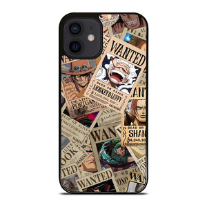 ONE PIECE POSTER WANTED COLLAGE  iPhone 12 Mini Case Cover