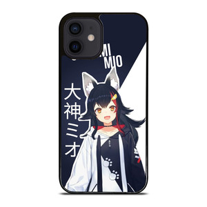 OOKAMI MIO HOLOLIVE iPhone 12 Mini Case Cover OOKAMI MIO HOLOLIVE iPhone 12 Mini Case Cover
