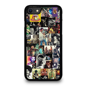JIMI HENDRIX COLLAGE iPhone SE 2020 Case Cover JIMI HENDRIX COLLAGE iPhone SE 2020 Case Cover