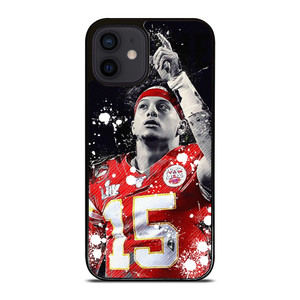 PATRICK MAHOMES KANSAS CITY CHIEF ART  iPhone 12 Mini Case Cover PATRICK MAHOMES KANSAS CITY CHIEF ART  iPhone 12 Mini Case Cover