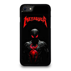 METALLICA SPIDERMAN LOGO iPhone SE 2020 Case Cover