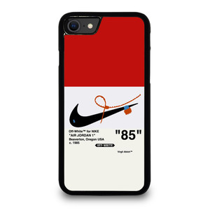 NIKE AIR JORDAN 1OFF WHITE RED iPhone SE 2020 Case Cover NIKE AIR JORDAN 1OFF WHITE RED iPhone SE 2020 Case Cover