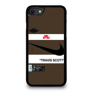 NIKE AIR JORDAN TRAVIS SCOTT BROWN iPhone SE 2020 Case Cover