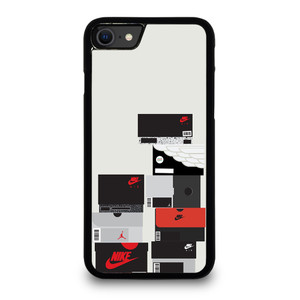 NIKE SNEAKERS BOXES COLLECTION iPhone SE 2020 Case Cover NIKE SNEAKERS BOXES COLLECTION iPhone SE 2020 Case Cover