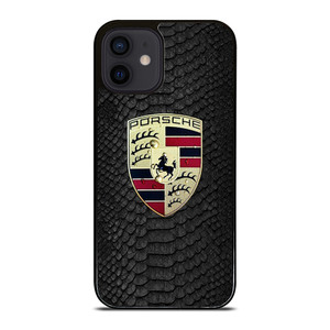 PORSCHE SNAKE SKIN LOGO iPhone 12 Mini Case Cover PORSCHE SNAKE SKIN LOGO iPhone 12 Mini Case Cover