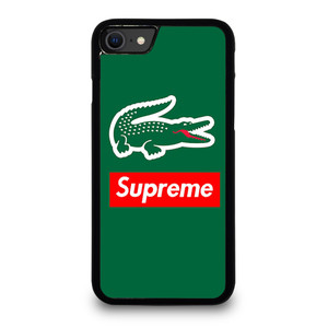 SUPREME X LACOSTE LOGO iPhone SE 2020 Case Cover SUPREME X LACOSTE LOGO iPhone SE 2020 Case Cover