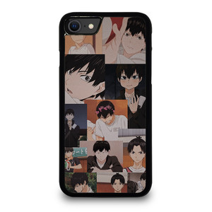 TOBIO KAGEYAMA HAIKYUU ANIME COLLAGE iPhone SE 2020 Case Cover TOBIO KAGEYAMA HAIKYUU ANIME COLLAGE iPhone SE 2020 Case Cover