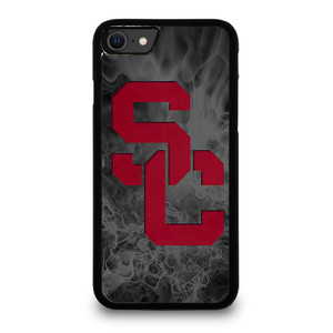 USC TROJANS FOOTBALL SMOKED LOGO iPhone SE 2020 Case Cover USC TROJANS FOOTBALL SMOKED LOGO iPhone SE 2020 Case Cover
