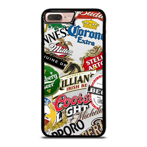 BEER WHISKEY LOGO COLLAGE iPhone 7 / 8 Plus Case Cover