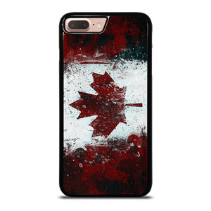 CANADIAN FLAG BRUSHED iPhone 7 / 8 Plus Case Cover CANADIAN FLAG BRUSHED iPhone 7 / 8 Plus Case Cover