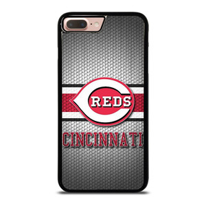 CINCINNATI RED BASEBALL METAL LOGO iPhone 7 / 8 Plus Case Cover CINCINNATI RED BASEBALL METAL LOGO iPhone 7 / 8 Plus Case Cover