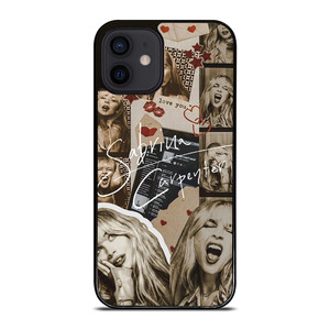 SABRINA CARPENTER BROWN COLLAGE iPhone 12 Mini Case Cover SABRINA CARPENTER BROWN COLLAGE iPhone 12 Mini Case Cover