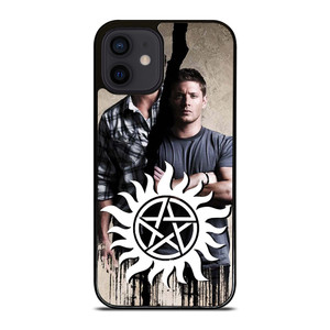 SAM AND DEAN WINCHESTER SUPERNATURAL LOGO iPhone 12 Mini Case Cover SAM AND DEAN WINCHESTER SUPERNATURAL LOGO iPhone 12 Mini Case Cover