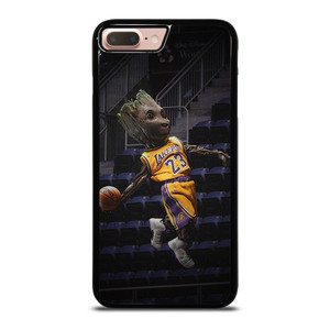 GROOT LEBRON JAMES LA LAKERS NBA iPhone 7 / 8 Plus Case Cover GROOT LEBRON JAMES LA LAKERS NBA iPhone 7 / 8 Plus Case Cover