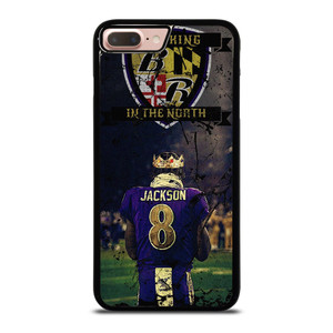 LAMAR JACKSON KING OF THE NORTH iPhone 7 / 8 Plus Case Cover LAMAR JACKSON KING OF THE NORTH iPhone 7 / 8 Plus Case Cover