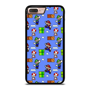 MARIO BROS LUIGI TOAD CUTE PATTERN iPhone 7 / 8 Plus Case Cover MARIO BROS LUIGI TOAD CUTE PATTERN iPhone 7 / 8 Plus Case Cover