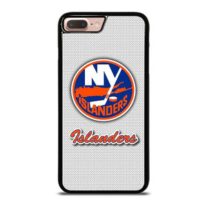 NEW YORK ISLANDERS BADGE CARBON iPhone 7 / 8 Plus Case Cover