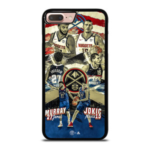 NIKOLA JOKIC X JAMAL MURRAY DENVER NUGGETS iPhone 7 / 8 Plus Case Cover