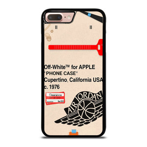 OFF WHITE AIR JORDAN APPLE iPhone 7 / 8 Plus Case Cover