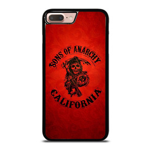 SONS OF ANARCHY CALIFORNIA RED iPhone 7 / 8 Plus Case Cover SONS OF ANARCHY CALIFORNIA RED iPhone 7 / 8 Plus Case Cover