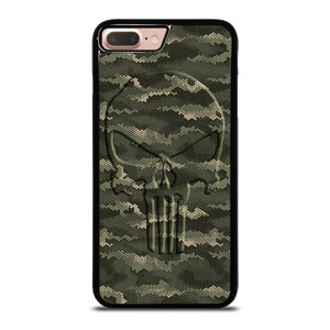THE PUNISHER CAMO CARBON iPhone 7 / 8 Plus Case Cover THE PUNISHER CAMO CARBON iPhone 7 / 8 Plus Case Cover