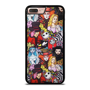 TIM BURTON HORROR MOVIE COLLAGE iPhone 7 / 8 Plus Case Cover