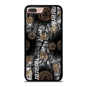 VERCASE CAMO LEAF BLACK WHITE iPhone 7 / 8 Plus Case Cover