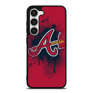 ATLANTA BRAVES BRUSHED SYMBOL Samsung Galaxy S23 Case Cover ATLANTA BRAVES BRUSHED SYMBOL Samsung Galaxy S23 Case Cover
