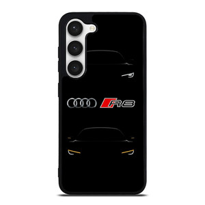 AUDI R8 CAR SILHOUETTE Samsung Galaxy S23 Case Cover AUDI R8 CAR SILHOUETTE Samsung Galaxy S23 Case Cover