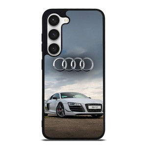 AUDI R8 GT WHITE Samsung Galaxy S23 Case Cover AUDI R8 GT WHITE Samsung Galaxy S23 Case Cover