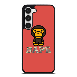 BAPE BABY MILO PINK Samsung Galaxy S23 Case Cover