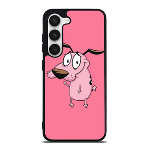 COURAGE THE COWARDLY DOG CARTOON PINK Samsung Galaxy S23 Case Cover