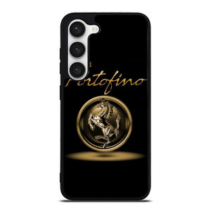 FERRARI PORTOFINO GOLD EMBLEM Samsung Galaxy S23 Case Cover FERRARI PORTOFINO GOLD EMBLEM Samsung Galaxy S23 Case Cover