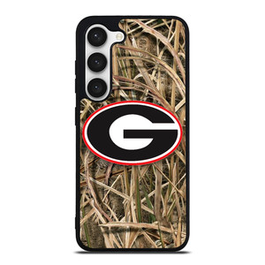 GEORGIA BULLDOGS CAMO LEAF LOGO Samsung Galaxy S23 Case Cover GEORGIA BULLDOGS CAMO LEAF LOGO Samsung Galaxy S23 Case Cover