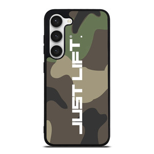 JUST LIFT FITNESS CAMO LOGO Samsung Galaxy S23 Case Cover JUST LIFT FITNESS CAMO LOGO Samsung Galaxy S23 Case Cover
