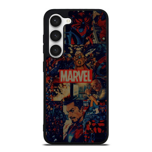 MARVEL COMICS HALFTONE COLLAGE Samsung Galaxy S23 Case Cover